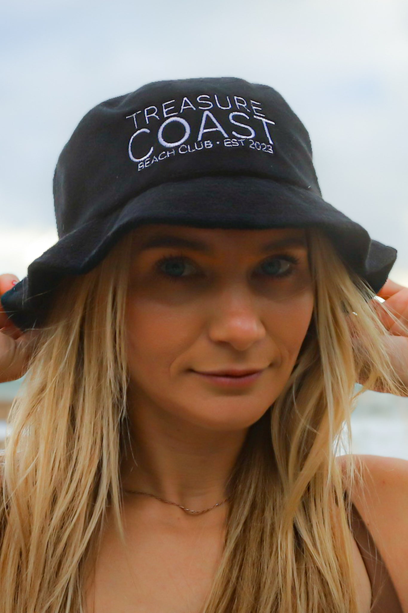 Best Coast Terry Cloth Bucket Hat