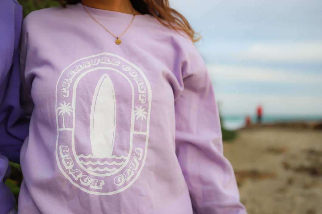 Surfer Chick Comfort Colors Pullover