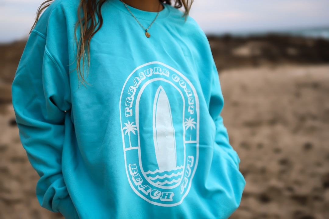 Surfer Chick Comfort Colors Pullover