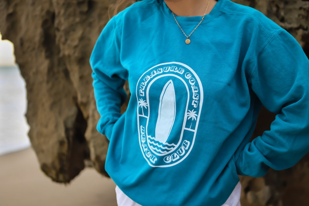 Surfer Chick Comfort Colors Pullover