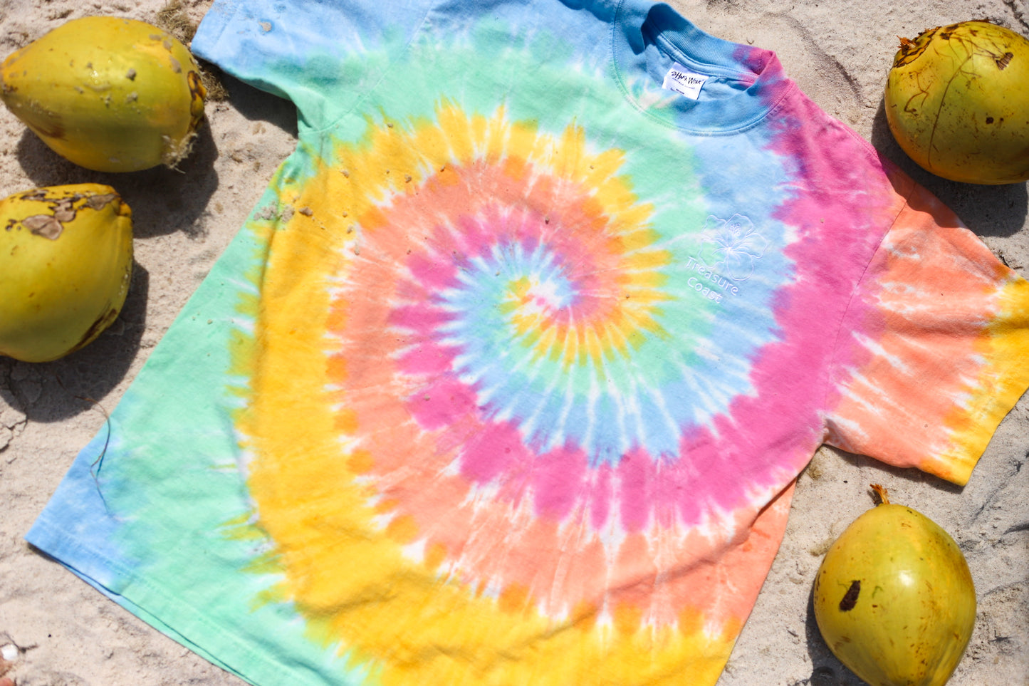 Beach Club Oversized Tie-Dye T-Shirt / Coverup