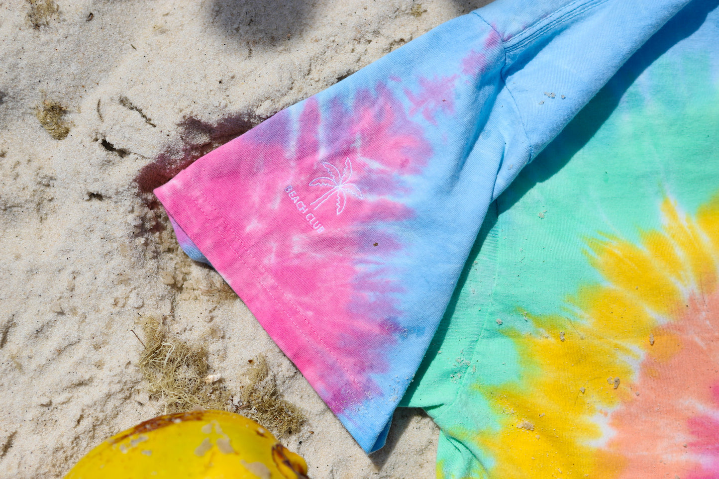 Beach Club Oversized Tie-Dye T-Shirt / Coverup