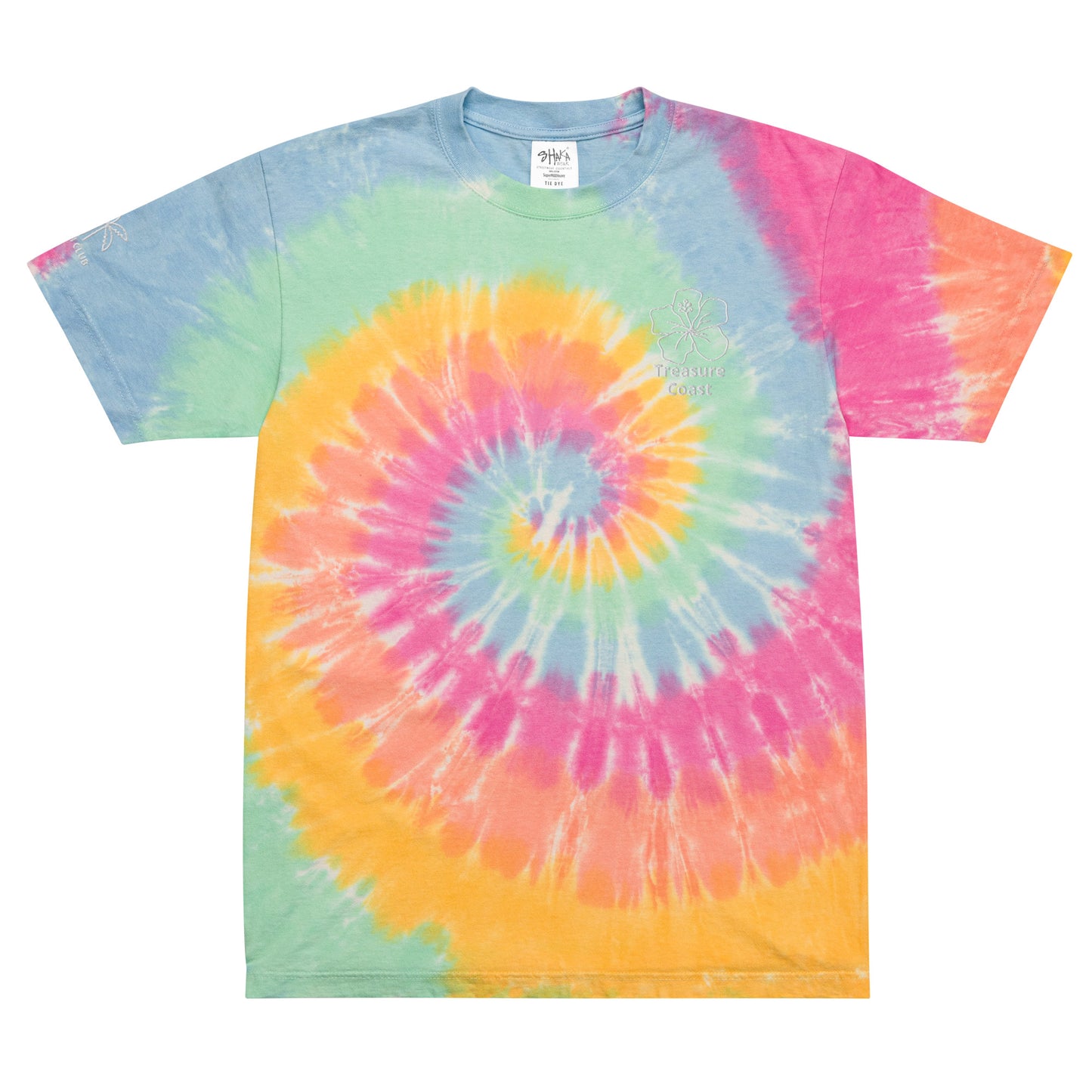 Beach Club Oversized Tie-Dye T-Shirt / Coverup